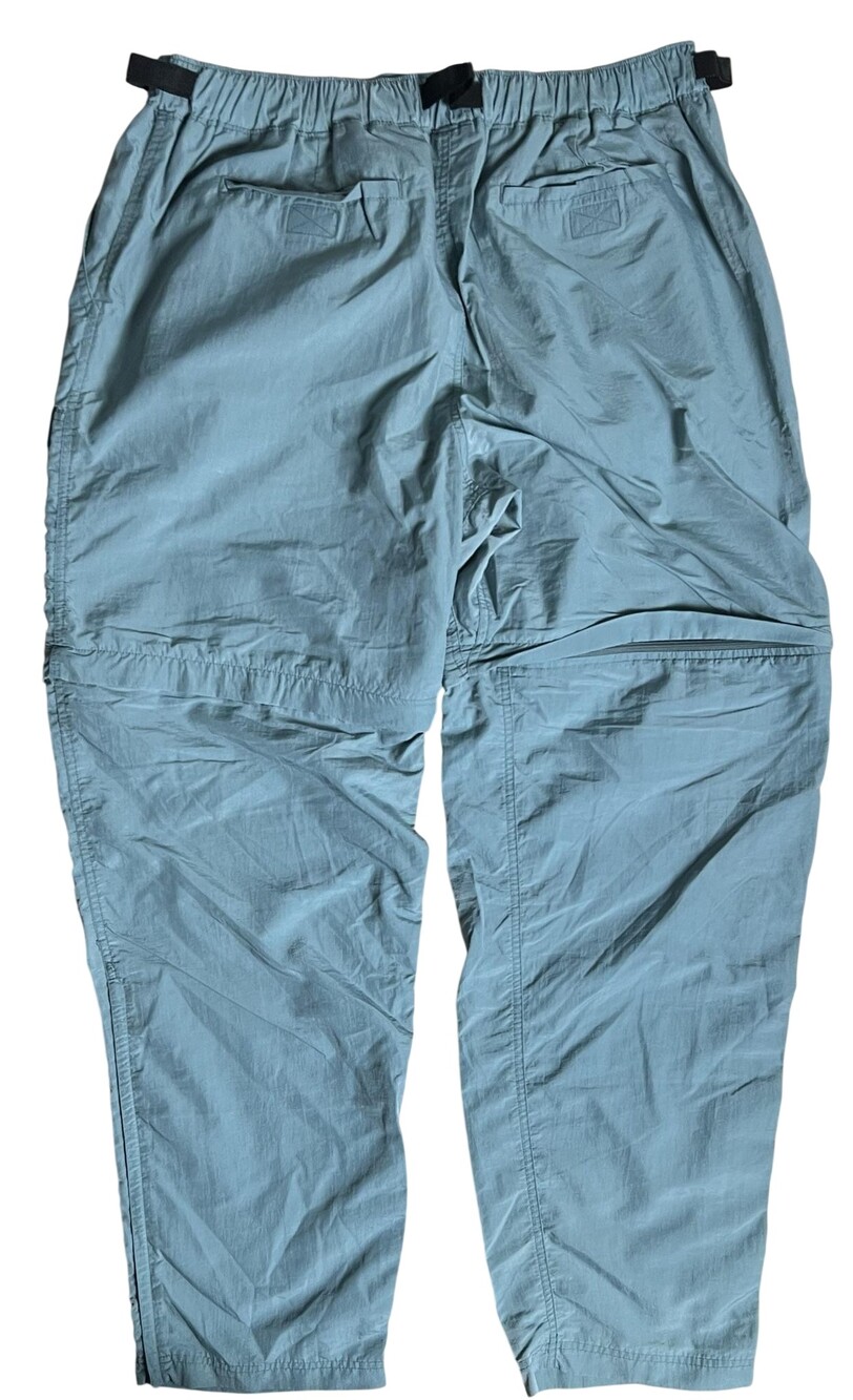 REI Pants Mens XL Green Cargo Relaxed Fit Nylon Microfiber Quick Dry Pockets